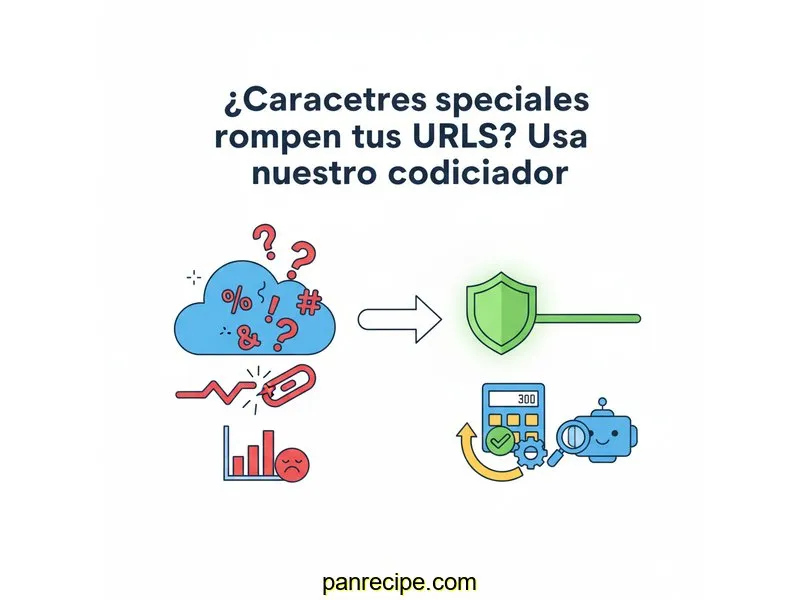 ¿Caracteres especiales rompen tus URLs? Usa nuestro codificador