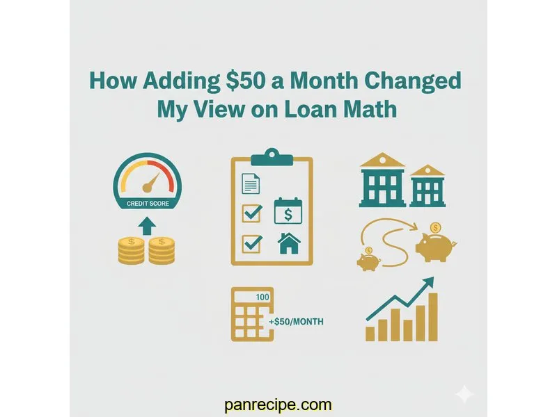 How Adding $50 a Month Changed My View on Loan Math