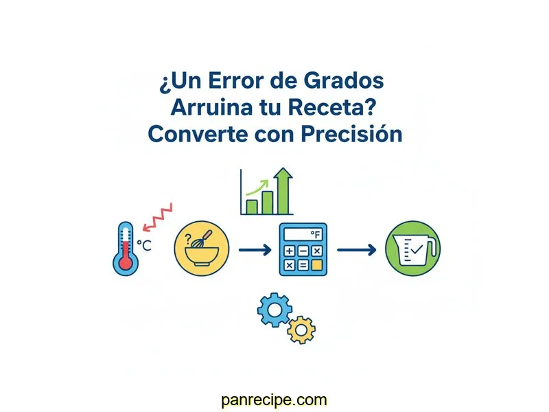 ¿Un Error de Grados Arruina tu Receta? Convierte con Precisión