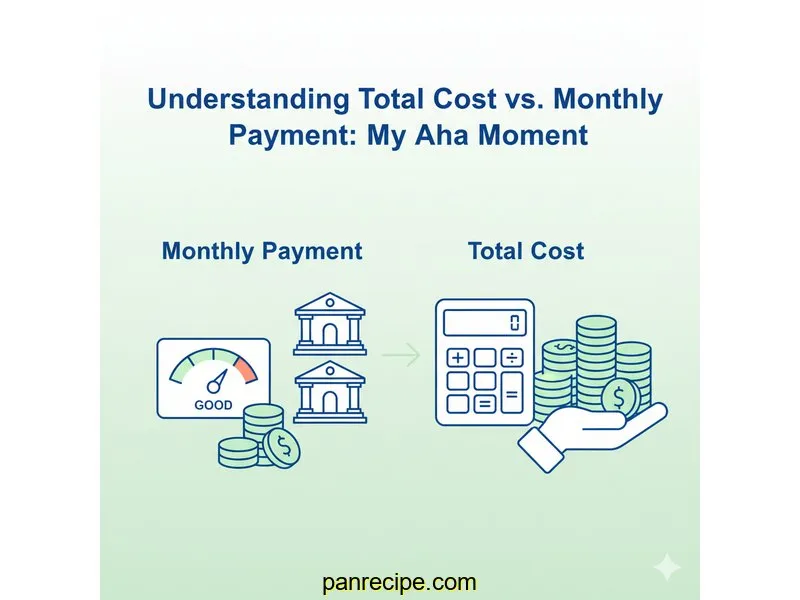 Understanding Total Cost vs. Monthly Payment: My Aha Moment